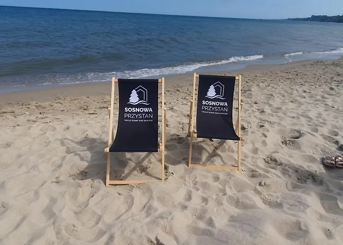 شقة Sosnowa Przystan Z Jacuzzi W Rozewiu -