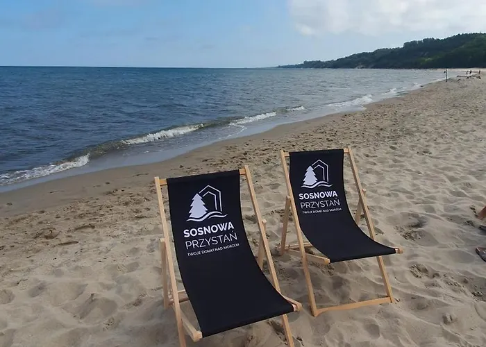 Sosnowa Przystan Z Jacuzzi W Rozewiu -